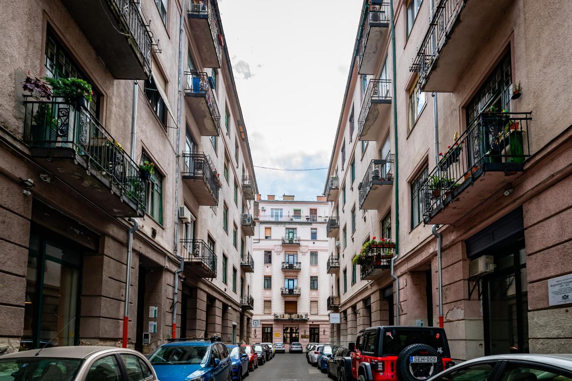 Jungle Aesthetics Downtown Apartman Aircon And Garage Parking Βουδαπέστη Εξωτερικό φωτογραφία